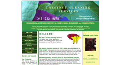 Desktop Screenshot of chestnutcleaning.com